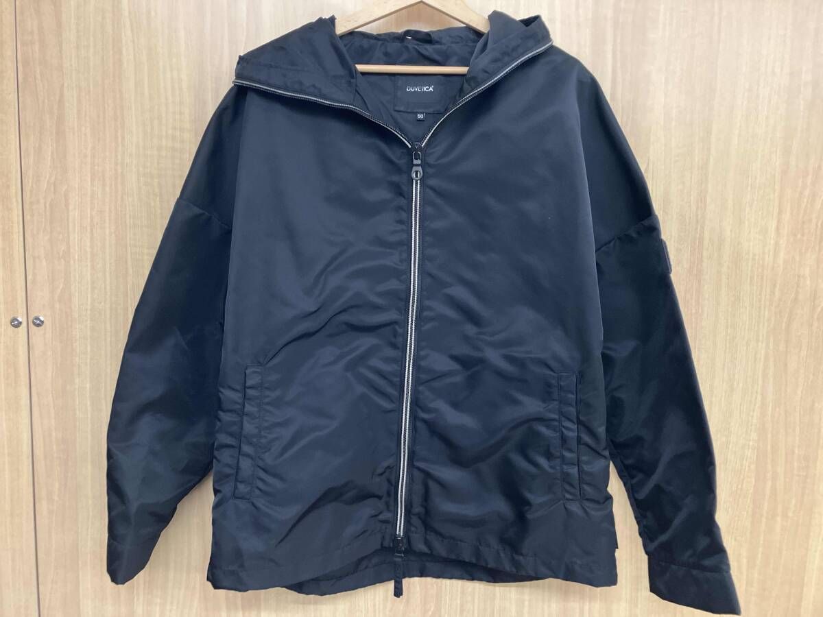 DUVETICA デュベティカ ナイロンジャケット バックプリント メンズ ダブルジップ