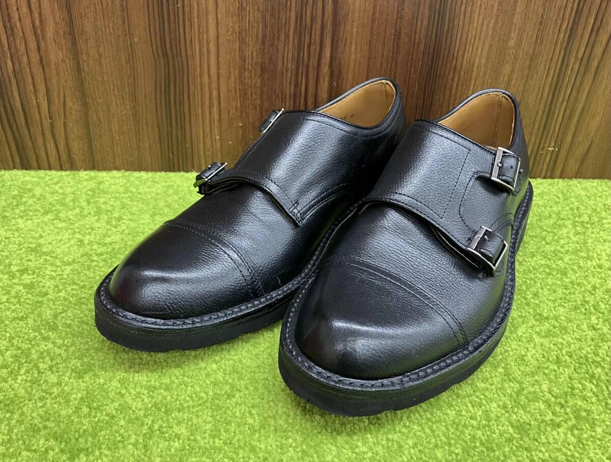 REGAL リーガル ローファー 27 YRBG サイズ24 cm ブラック ダブルモンクストラップ ゴアテックス ビジネスシューズ メンズ シューズ 靴