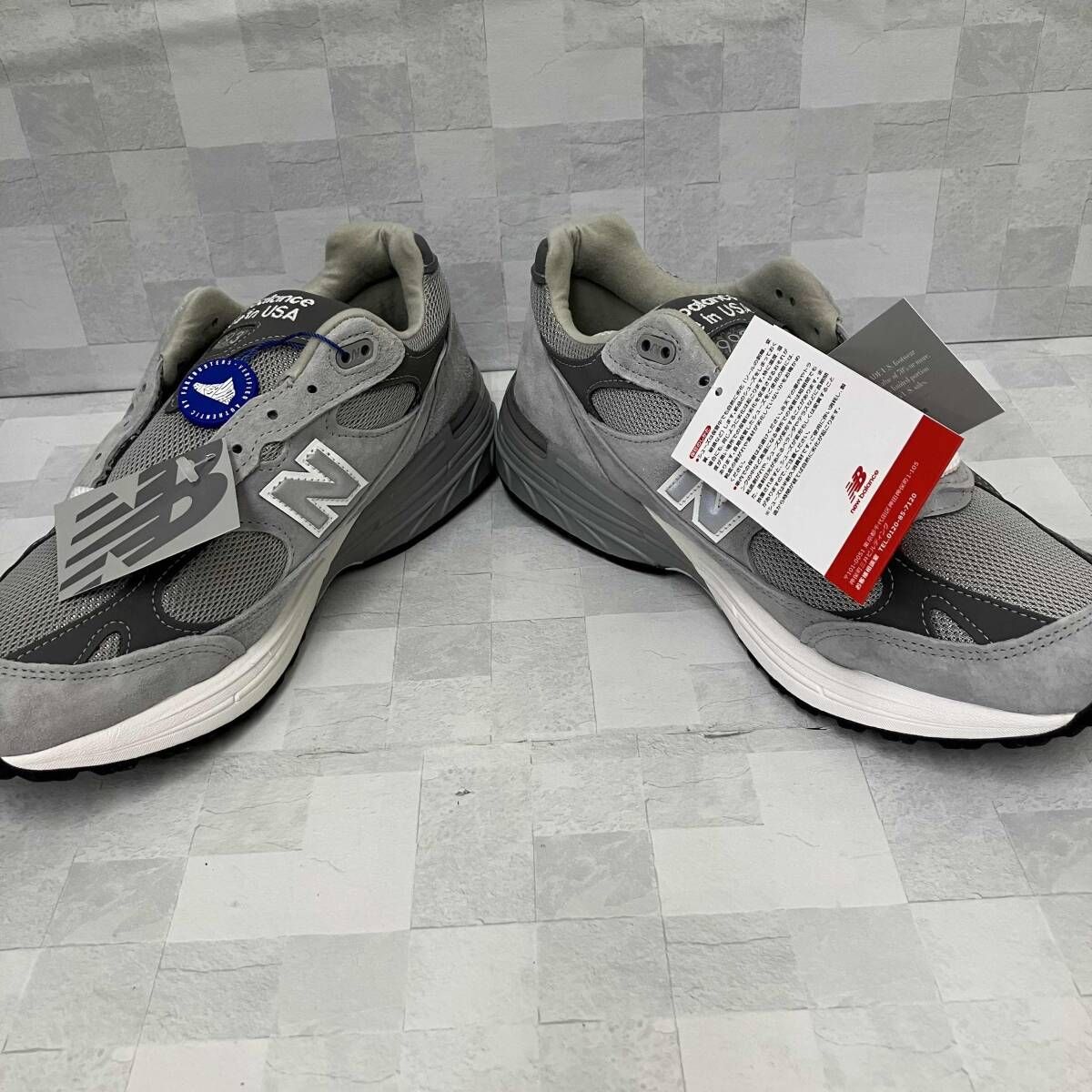 pi_man New Balance MR993GL 箱付き New Balance ニューバランス スニーカー MR993GL 27.5cm グレー 箱あり