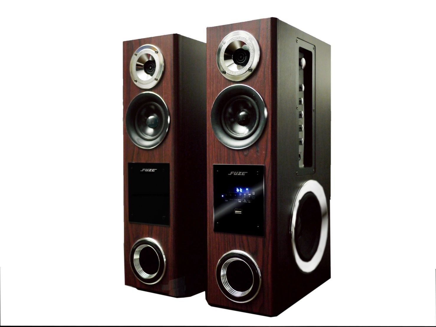 HDMI 搭載 Bluetooth 5.3 対応 ワイヤレス コンパクト アンプ内蔵 デュアルウーファー タワースピーカー |