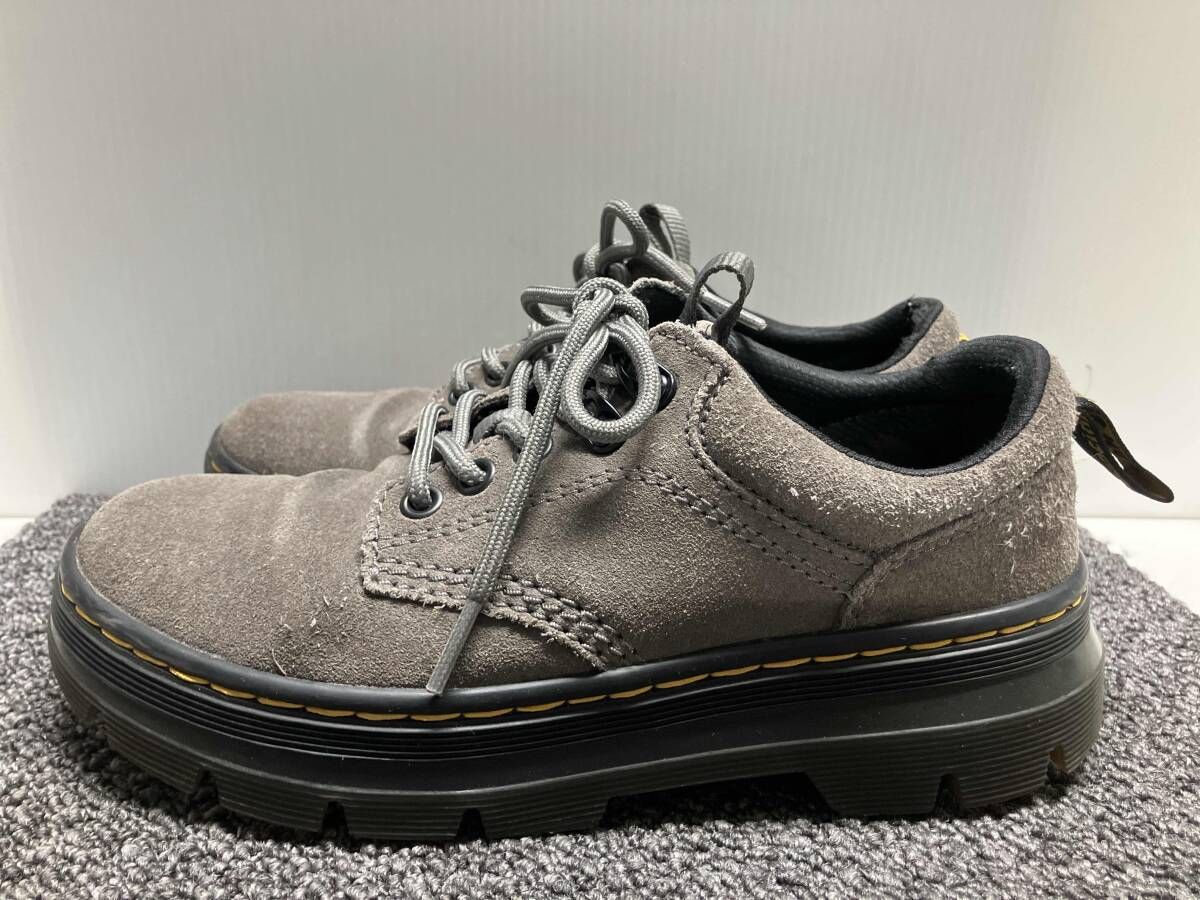 Dr. Martens ドクターマーチン リーダースエード5タイシューズ | グレー 状態込み