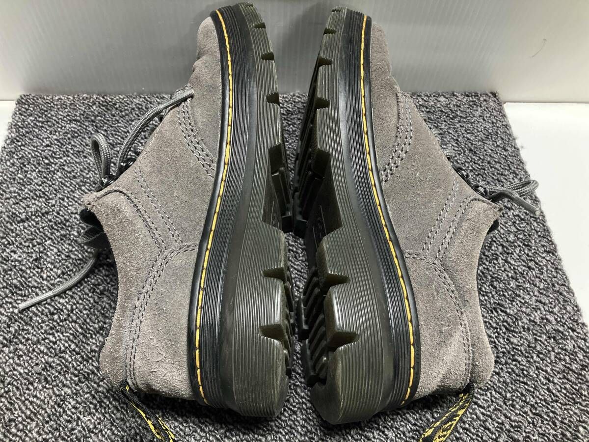  Dr. Martens ドクターマーチン リーダースエード5タイシューズ | グレー 状態込み その他 ブーツ 革靴