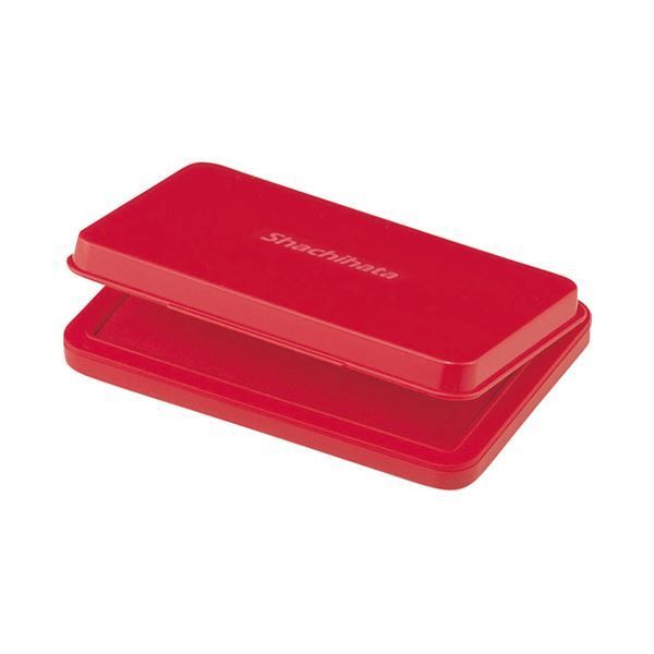 スタンプ台 HGN-2-R 中形 赤