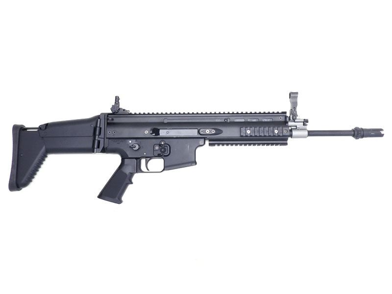 メルカリ市限定 東京マルイ scar 次世代 ジャンク 東京マルイ] SCAR-L ブラック 次世代電動ガン (中古美品トイガン