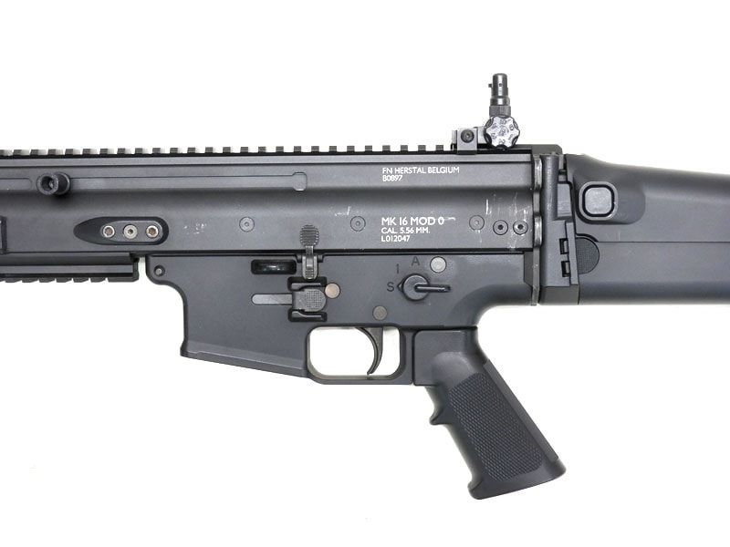 東京マルイ] SCAR-L ブラック 次世代電動ガン (中古美品トイガン