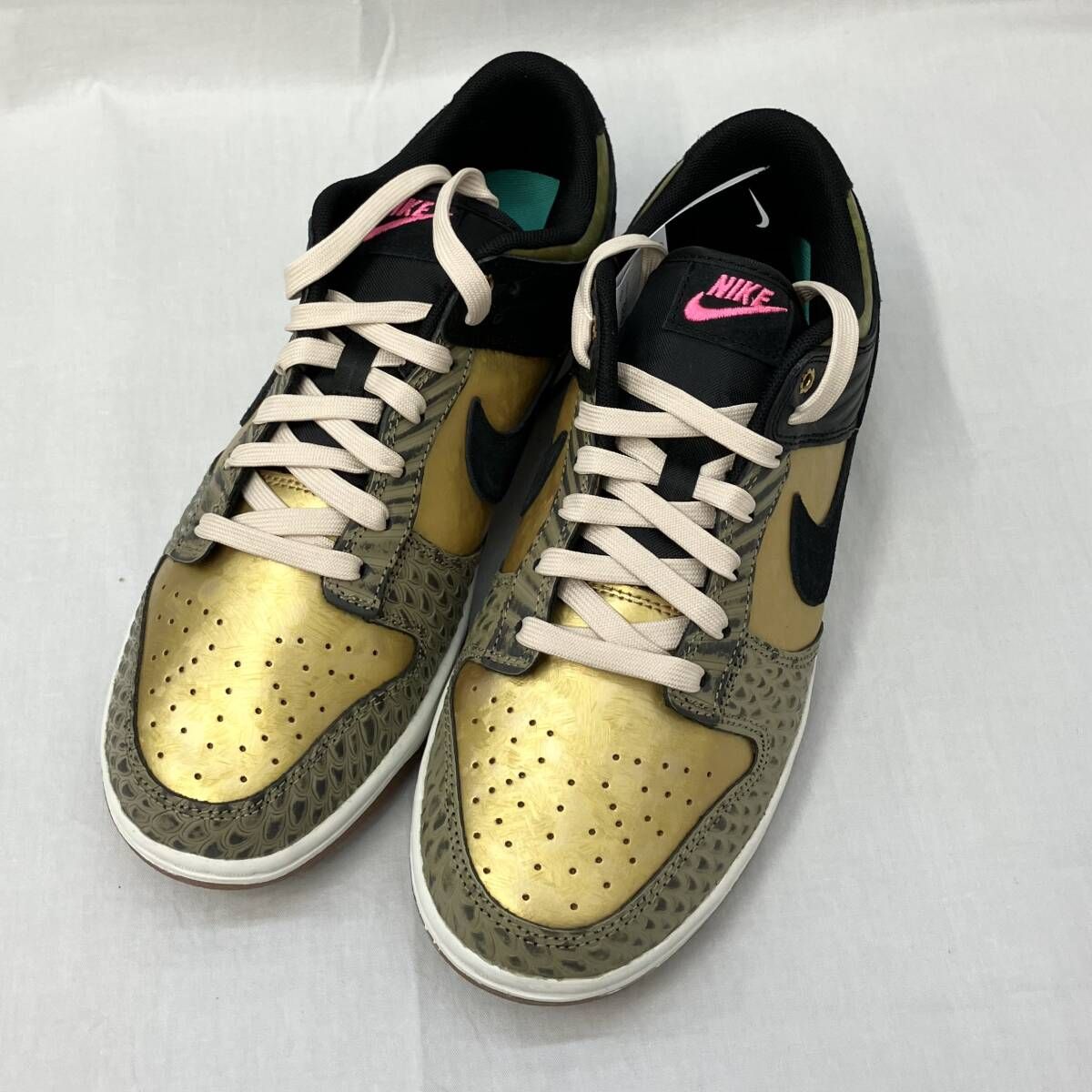 黒タグ付 ♥ Nike Women s Dunk Low Dia De Muertos ナイキ ダンク ディア デ ムエルトス スニーカー 26 cm FQ 8148-010