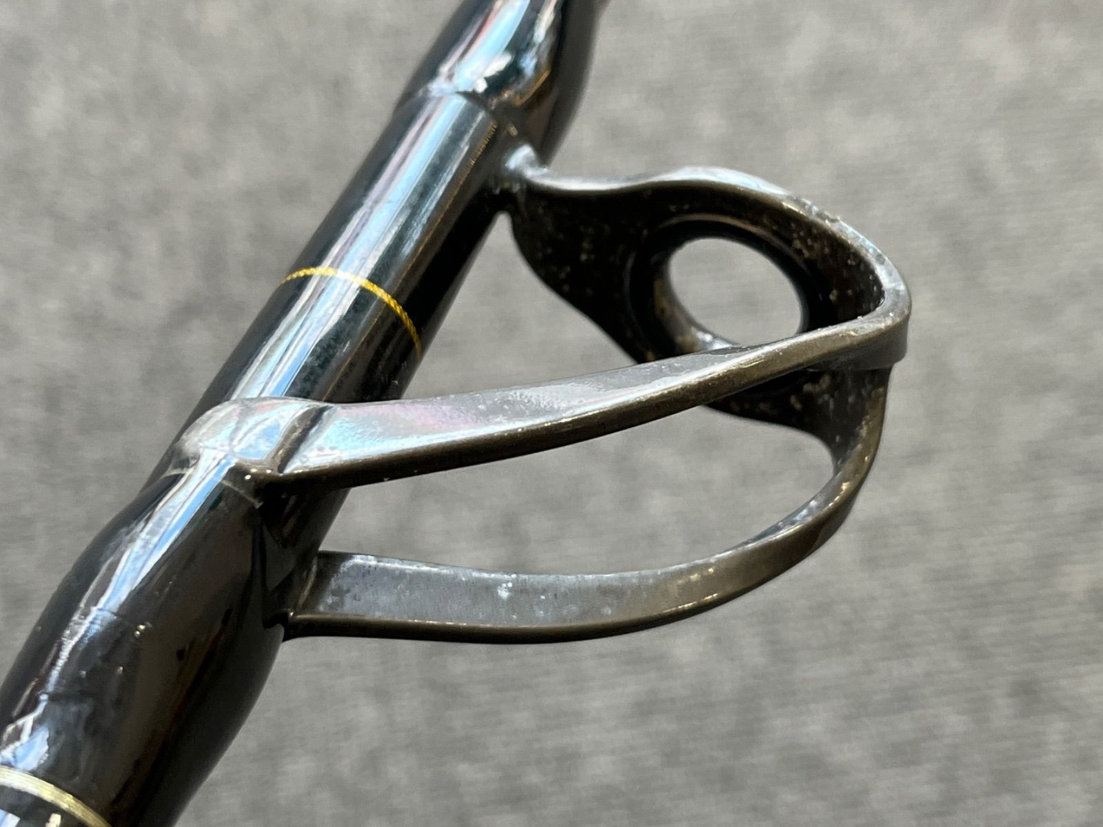 送料込み】T'ZLAC superBLACK THUNDER 大物 深海 トローリングロッド