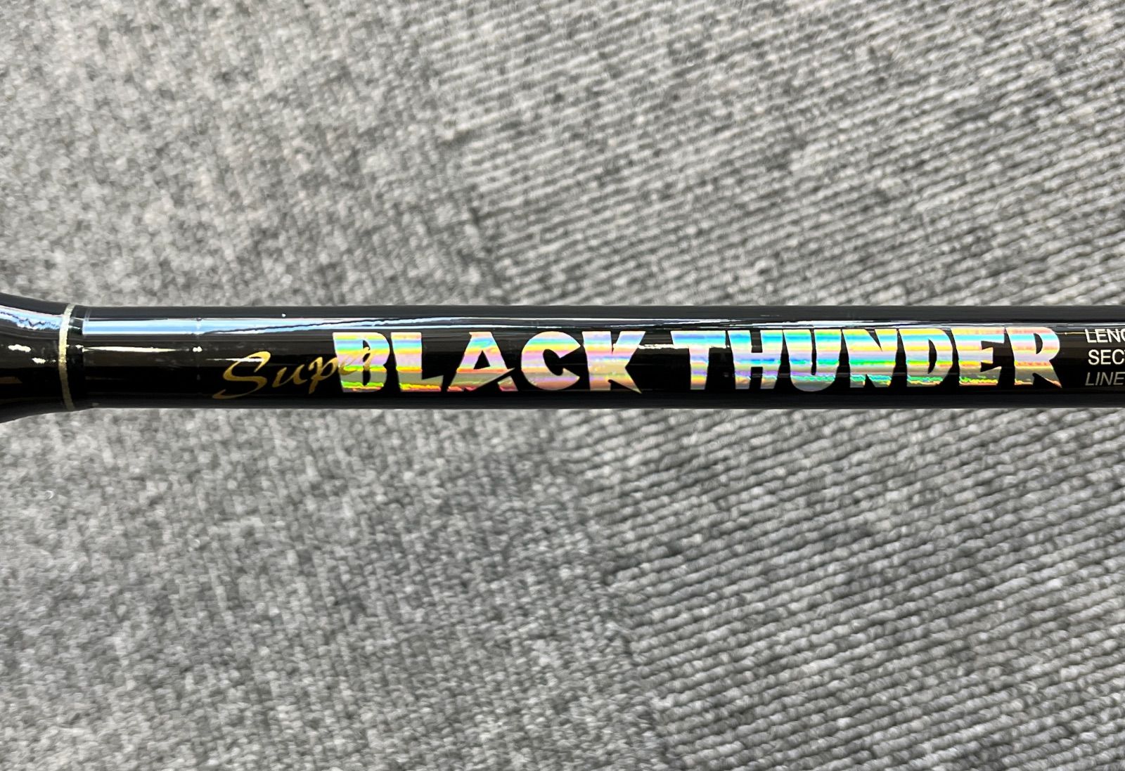 T'ZLAC superBLACK THUNDER大物 深海 トローリングロッド T'ZLAC superBLACK THUNDER大物 深海 トローリングロッド - メルカリ