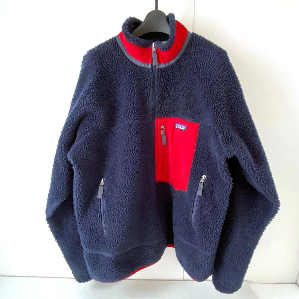 03 w 23311 Patagonia パタゴニア フリースジャケット ネイビー サイズXL メンズ アウトドア アウター