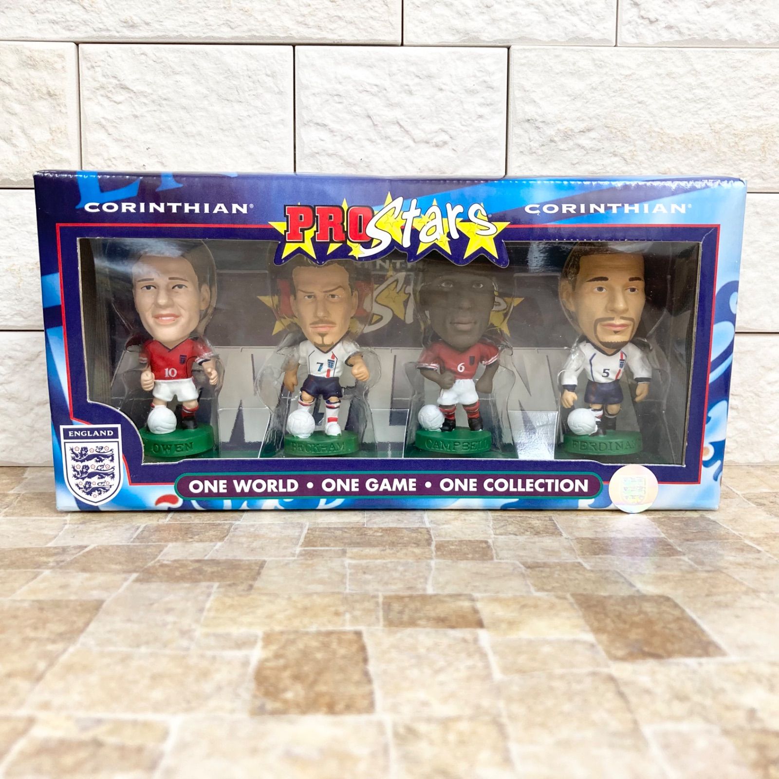 サッカーフィギュア　XL ベッカム　マンチェスターユナイテッド　コリンシアン 超希少】12点セット イングランド代表セット デビット ベッティ