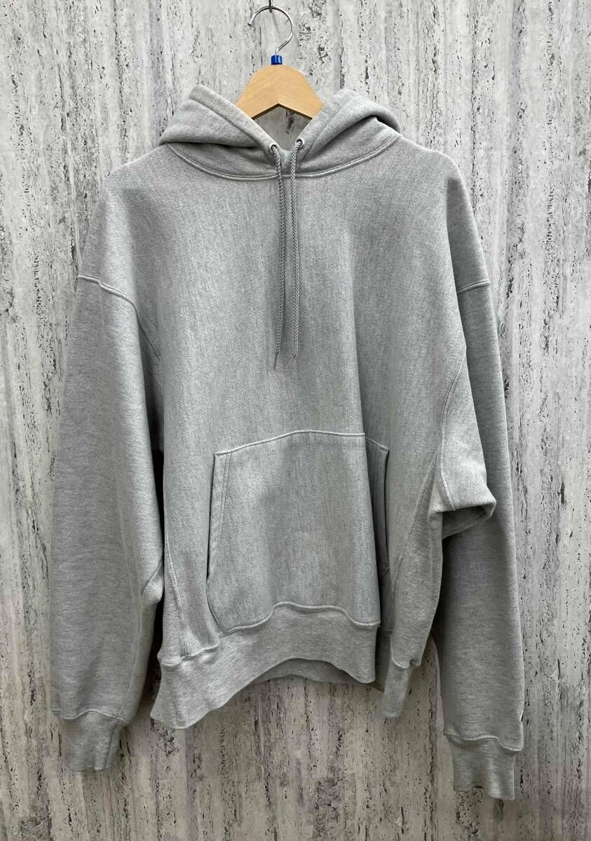 Champion PREMIUM REVERSE WEAVE チャンピオン リバースウィーブ パーカー グレー Lサイズ