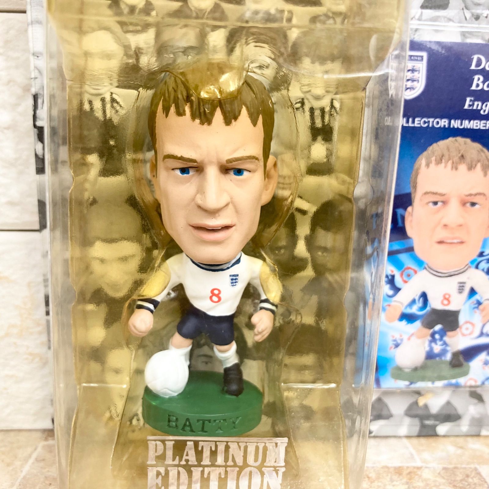 サッカーフィギュア　XL ベッカム　マンチェスターユナイテッド　コリンシアン 超希少】12点セット イングランド代表セット デビット ベッティ