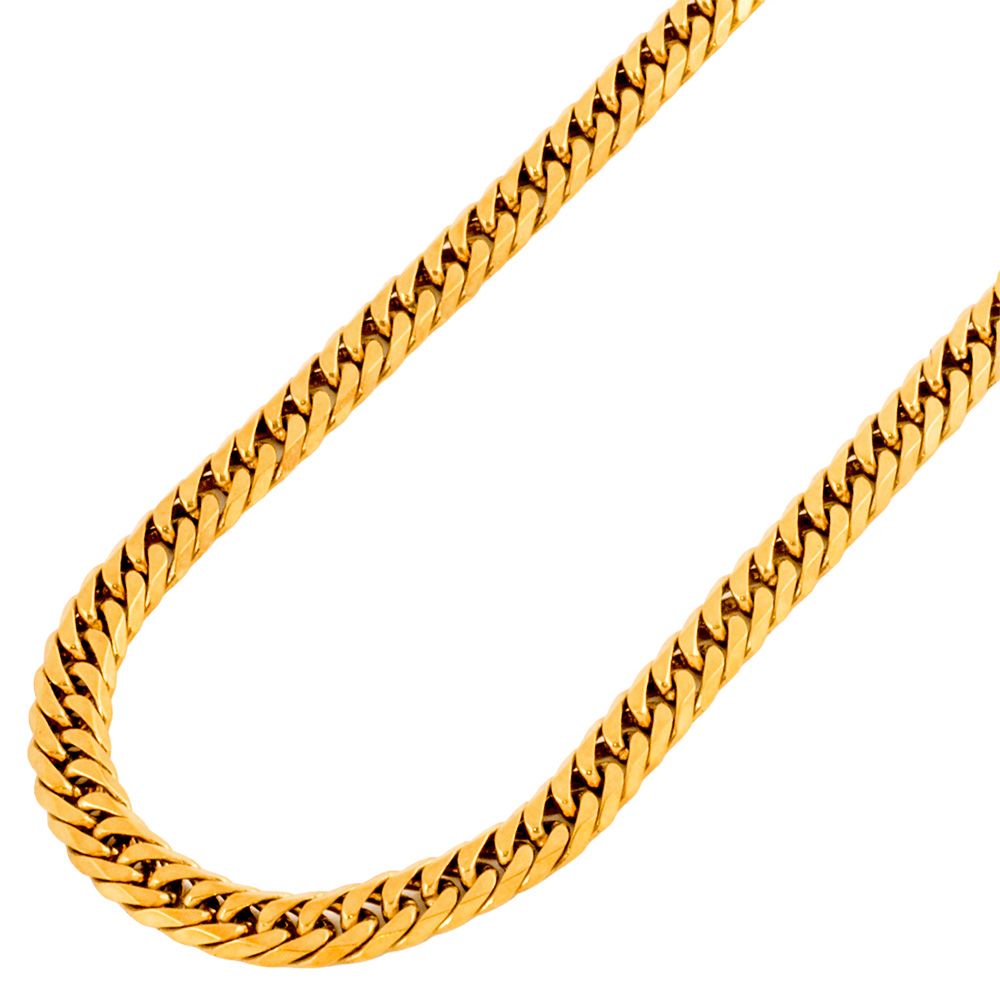 喜平 キヘイ 6面 ダブル ブレスレット K 18 YG 11.2 g 17.5 cm