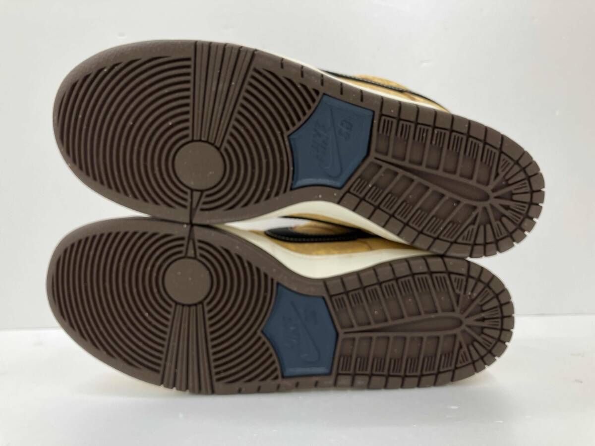  NIKE ナイキ SB DUNK LOW PRO エスビーダンクロープロ CITY OF CINEMA FZ 1278-200 スニーカー 26.5 イエロー系 バーガンディ 通年 スニーカー 靴