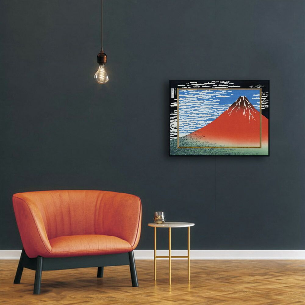 絵画 ビッグアート ～名画ＬＬシリーズ～ 葛飾北斎 赤富士