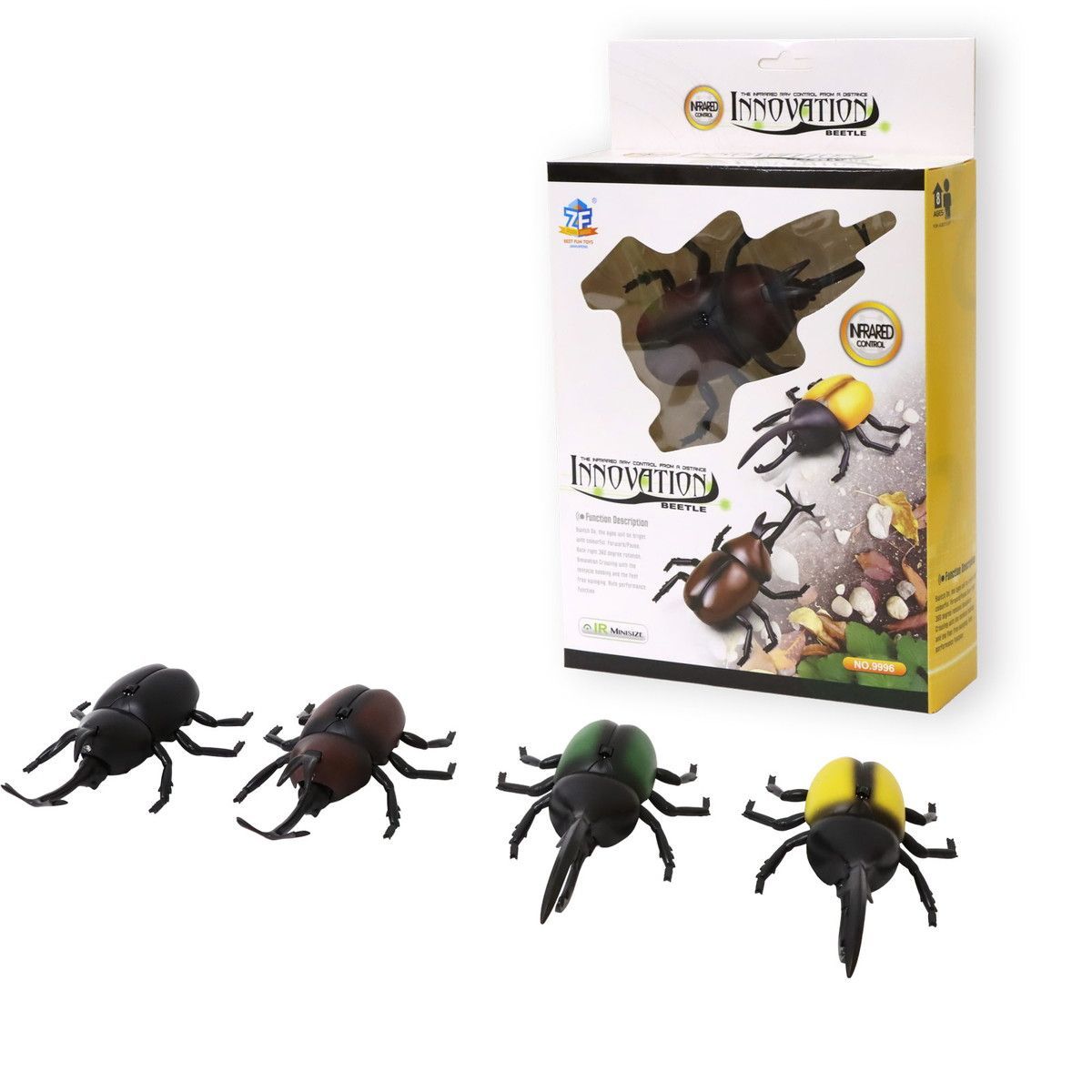 赤外線 R|C カブトムシ セット RC ラジオコントロールカー 走る 昆虫 ミニカー 200-883