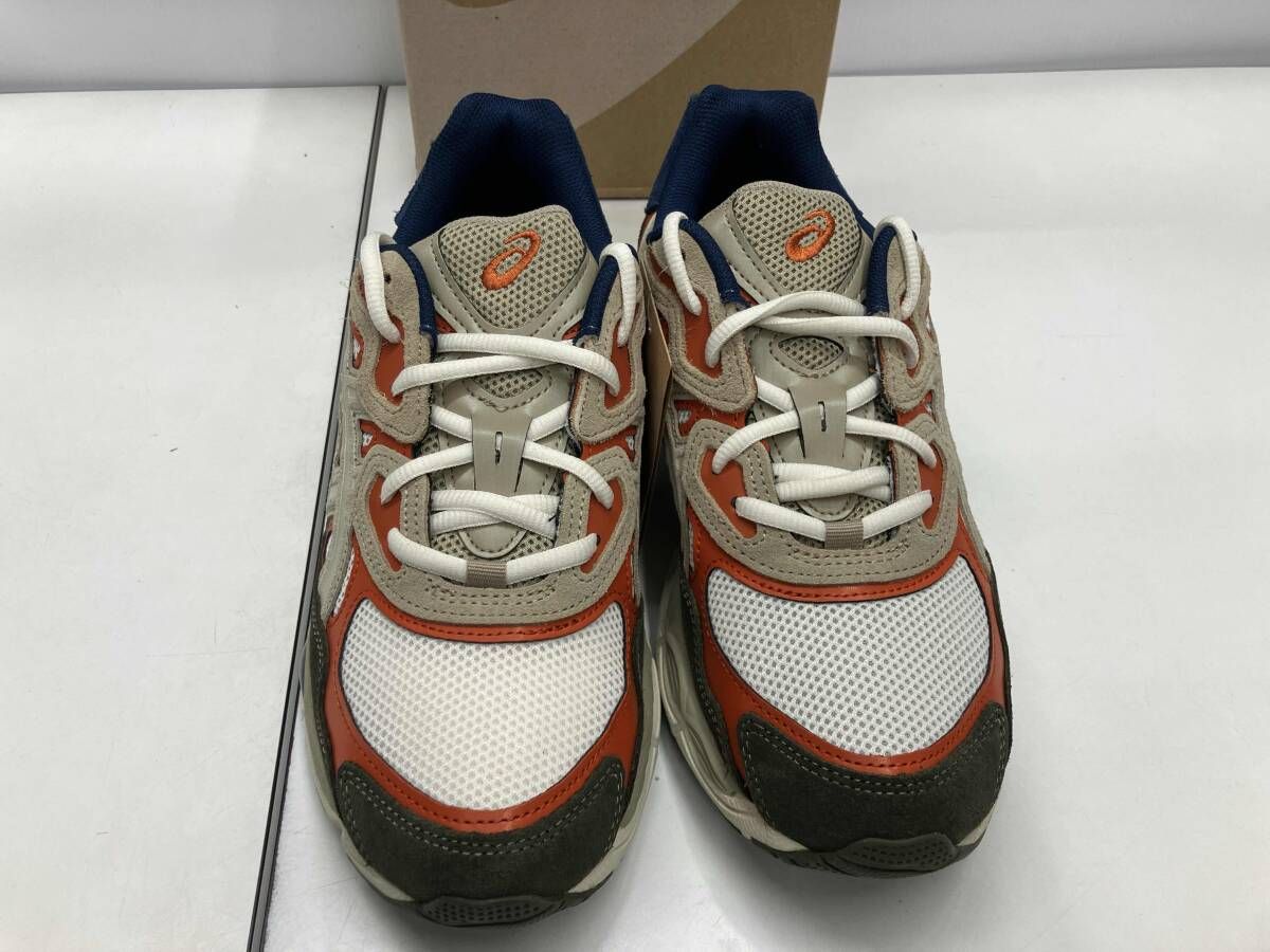 き ASICS アシックス GEL-NYC CREAM IRVINE -108 26 cm クリーム オレンジ ベージュ カーキ