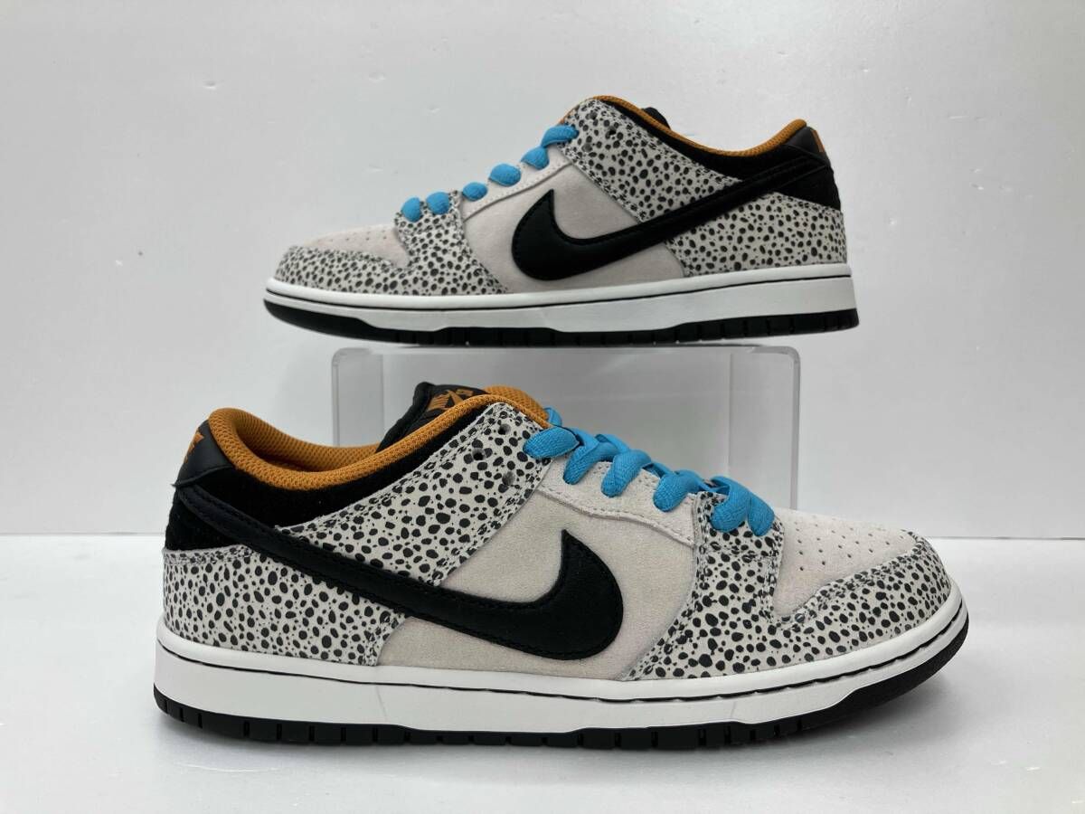  NIKE ナイキ SB DUNK LOW PRO SAFARI エスビーダンクロープロ エリクトリック サファリ スニーカー 26.5 マルチカラー 通年 スニーカー 靴