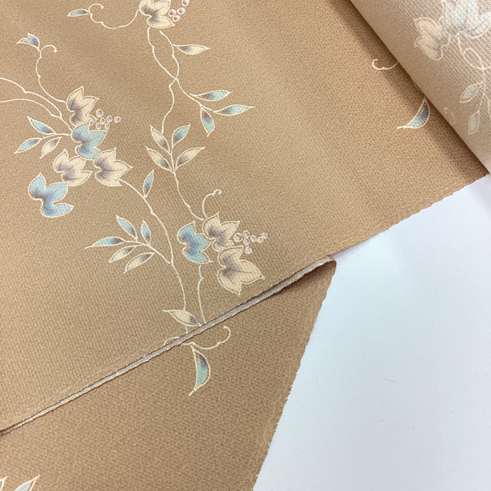 新品未使用 着物反物 小紋 ちりめん 正絹 R235 - メルカリ