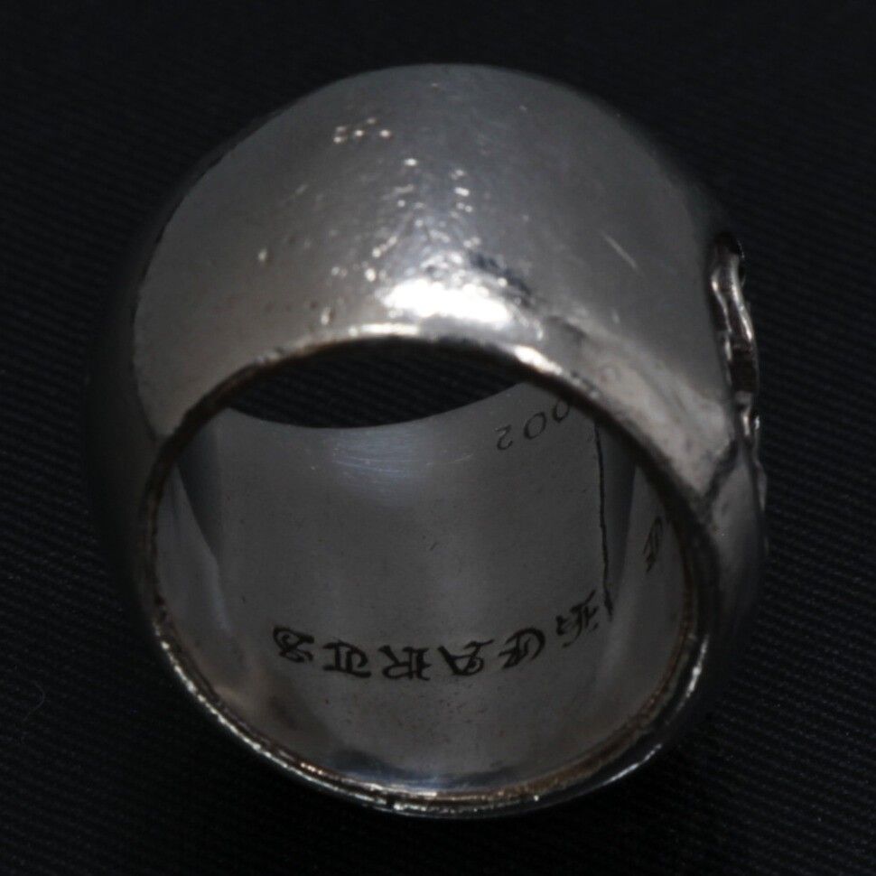  CHROME HEARTS クロムハーツ クラシック オーバルスター リング 指輪 メンズ シルバー SV 925 約16.5号 101674 リング 指輪 アクセサリー