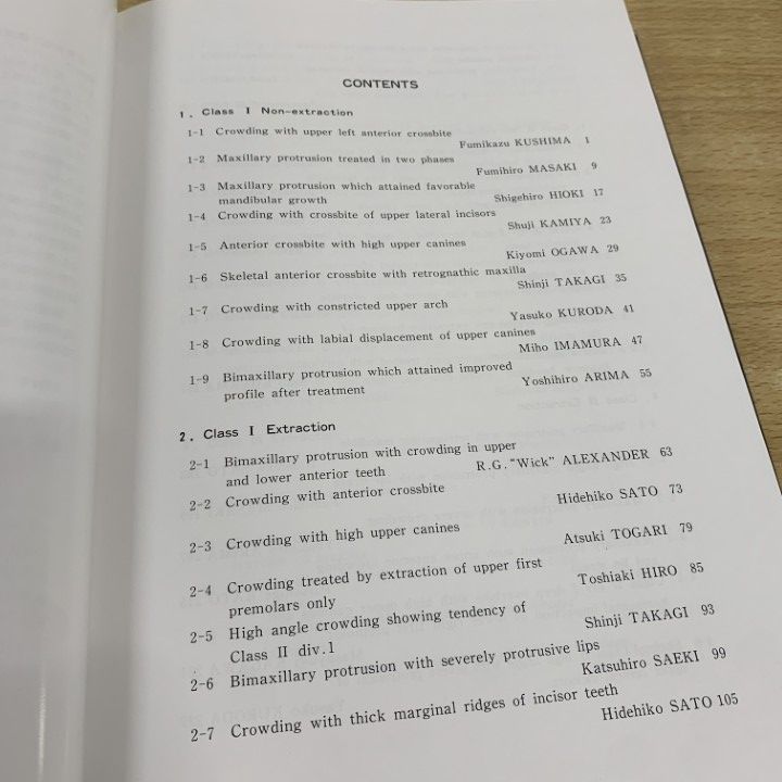 △01)【1点限り!】Profile of orthodontic excellence アレキサンダー