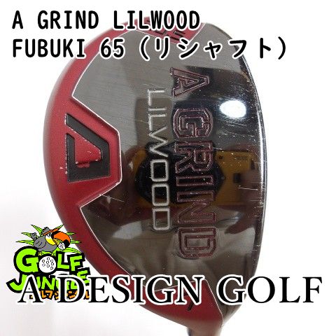 中古】ユーティリティ エーデザインゴルフ A GRIND LILWOOD FUBUKI 65