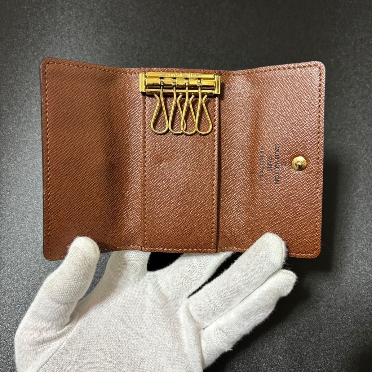 s62 ミュルティクレ 4 4連 Louis Vuitton ルイ ヴィトン キーケース 鍵