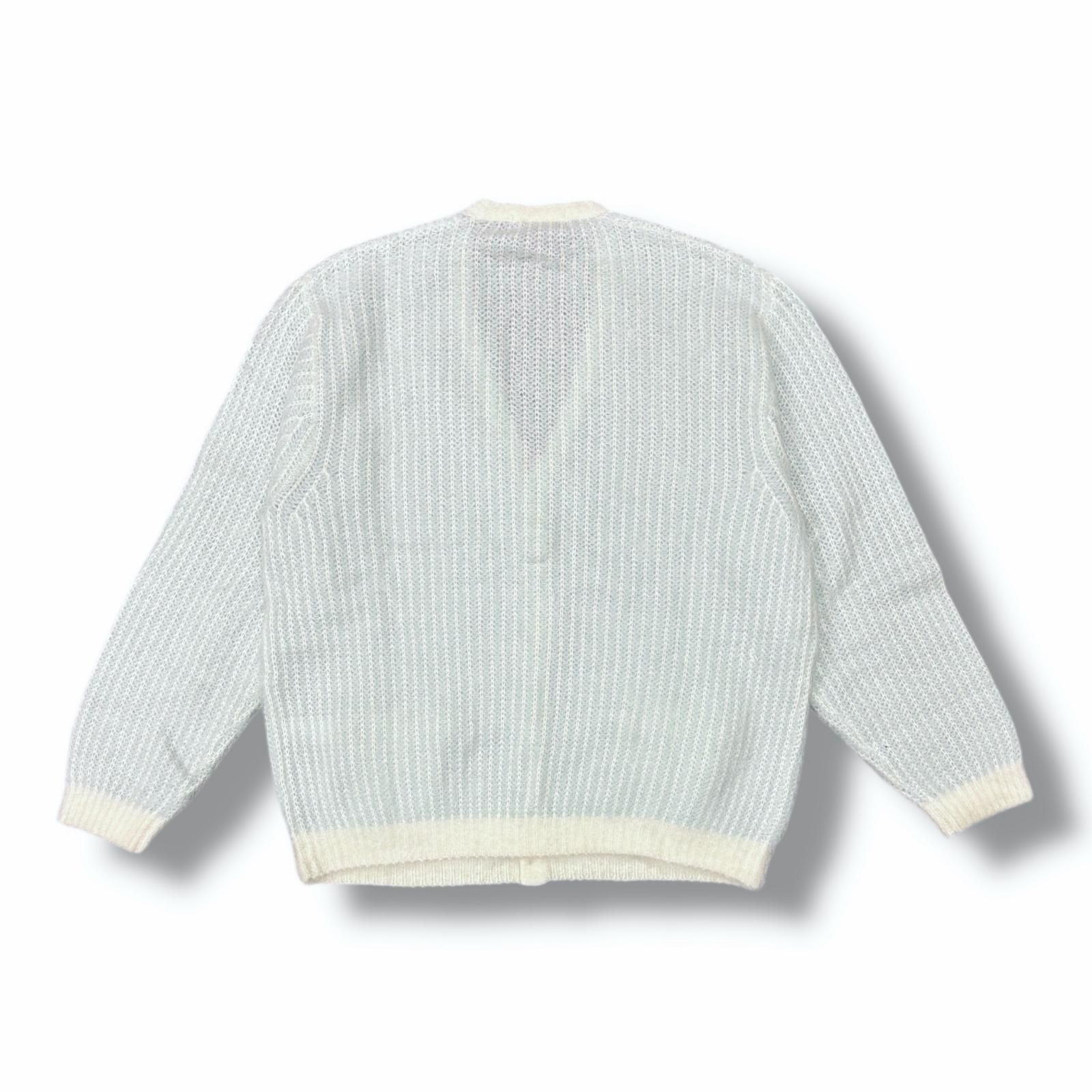 未使用 Supreme 25SS 2Tone Mohair Cardigan 2トーンモヘヤ 