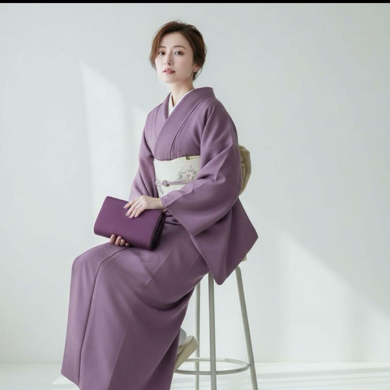 未使用近い 美品 袷 正絹 鮫小紋 江戸小紋 フルセット 裄丈67 - メルカリ