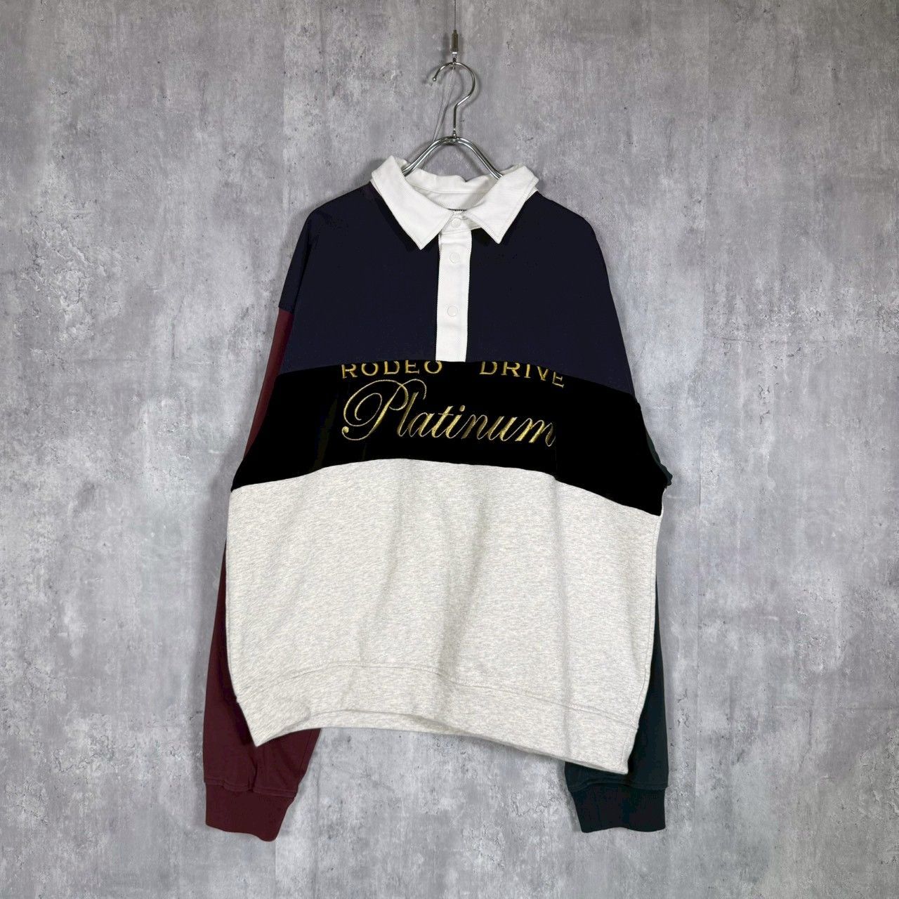 『Alexander Wang』アレキサンダーワン (L) ラグビージャージ Alexander Wang』アレキサンダーワン (L) プラチナラグビージャージ