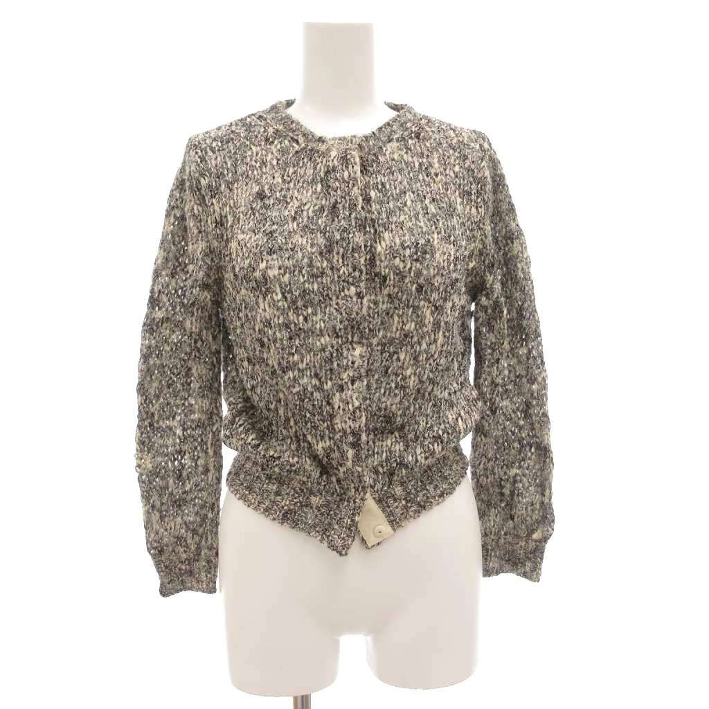 ジャンバティスタヴァリ iSTA VALLi シルクカーディガン ニット 長袖 メッシュ XXS グレー |GV GY 06