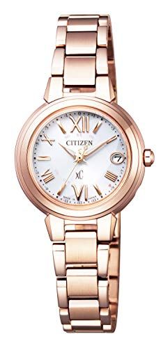 CITIZEN 腕時計 クロスシー xC エコ ドライブ 電波時計 サクラ色 防水 レディース ES 9435 51 A basic collection シチズン 電波ソーラー 0 24187 c