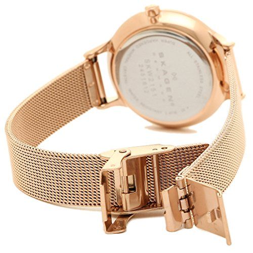 スカーゲン 時計 レディース アニタ 30 mm メッシュベルト クォーツ SKAGEN 1 SKW 2151 ローズゴールド 並行輸入品 e 7539 22