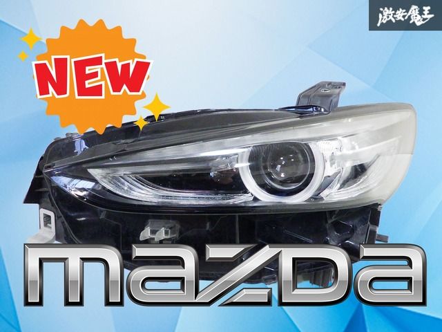 点灯OK マツダ GJEFP アテンザセダン 後期 LED ヘッドライト ヘッドランプ 左 左側 助手席側 KOITO 100-65180