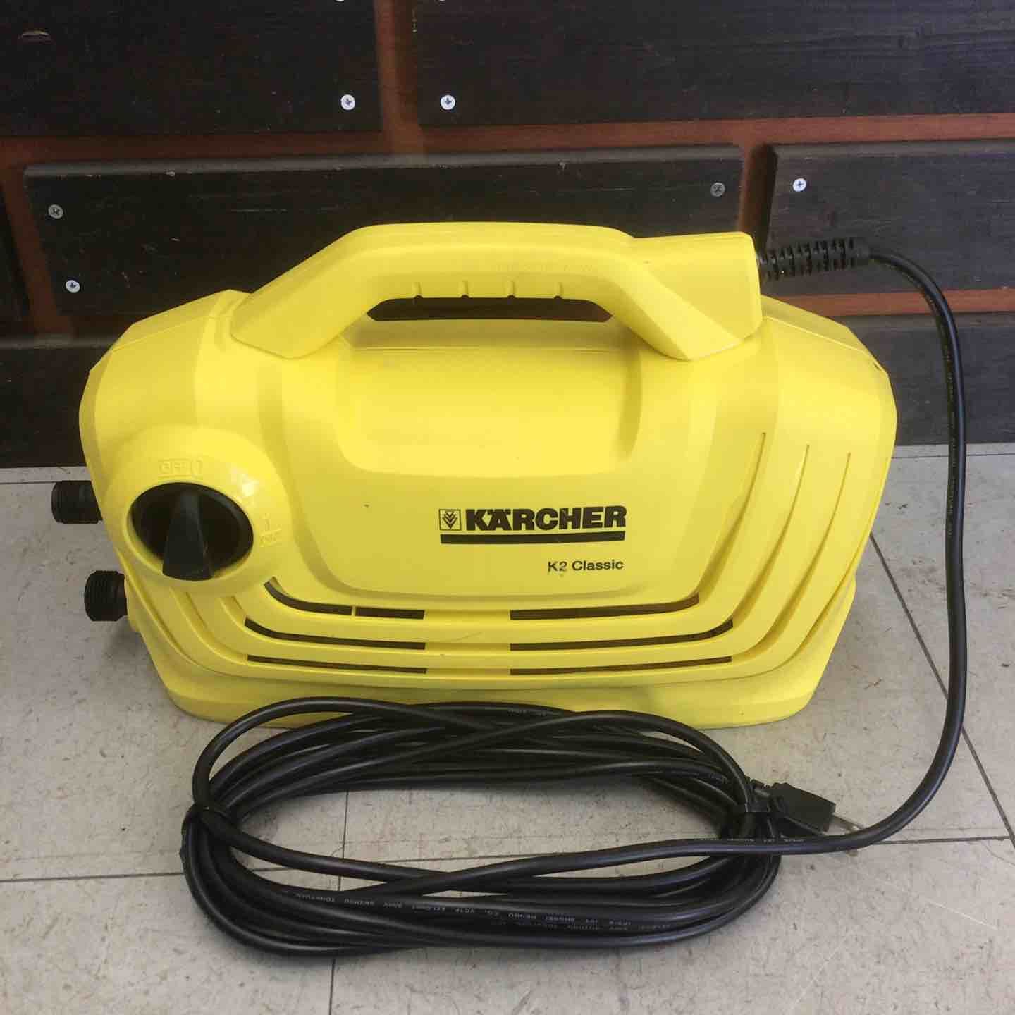 中古品】 ケルヒャー/KARCHER 高圧洗浄機 K 2 クラシック カーキット(C