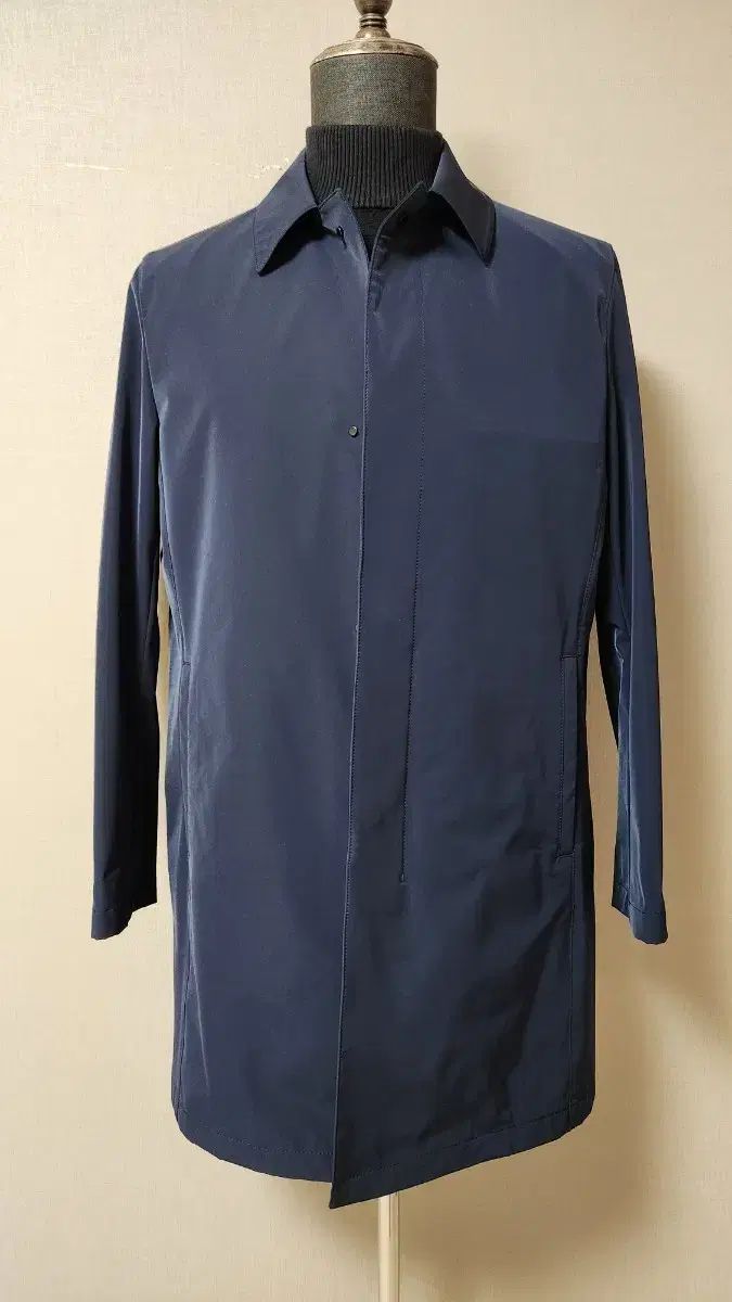 ギャラクシー メンズ 裏地なし ステンカラーコート サイズ 100