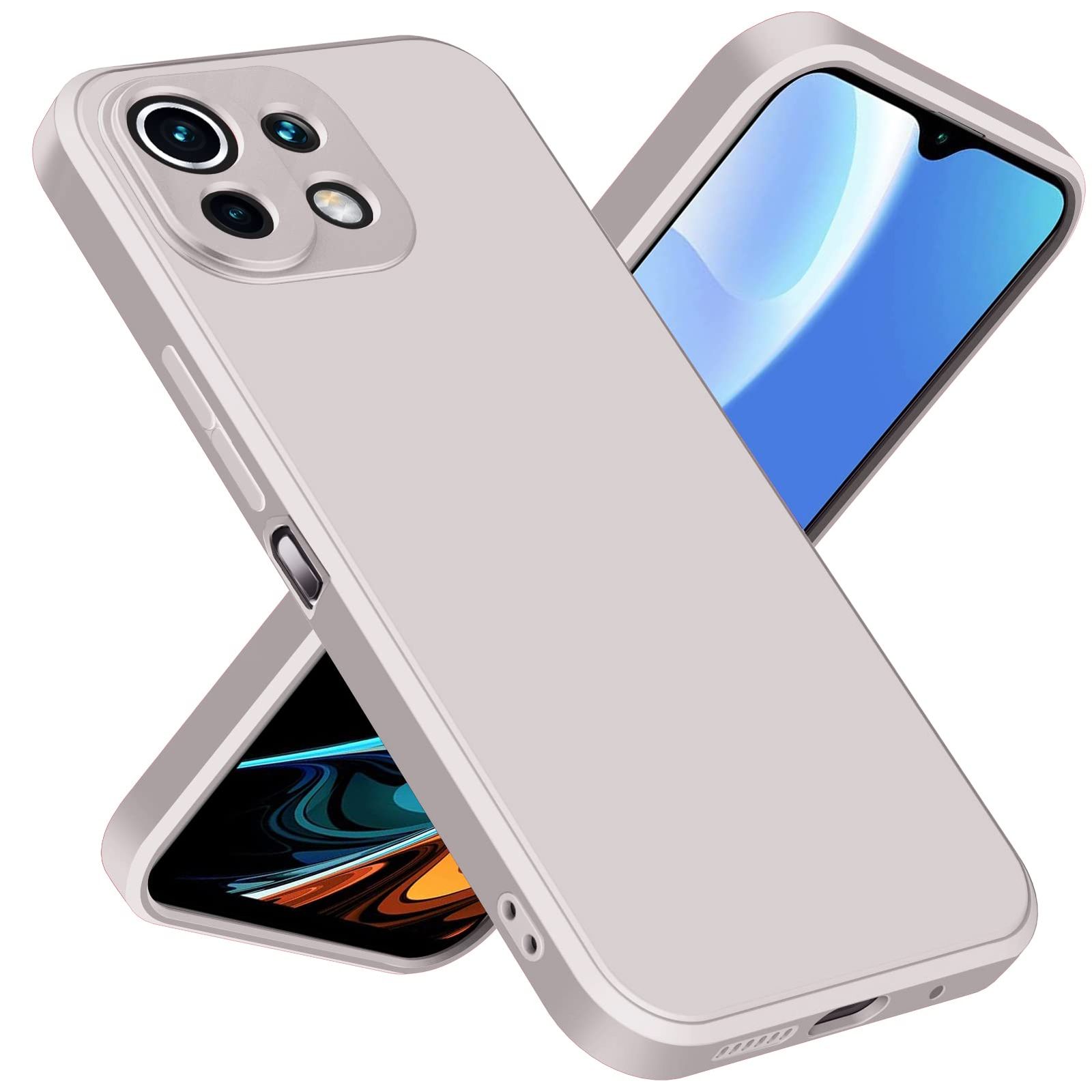 Xiaomi 11 Lite 5G 本体　シリコンケース（ジャンク） YULNCUZ Xiaomi Mi 11 Lite 5G ケース シリコンケース TPU 耐衝撃