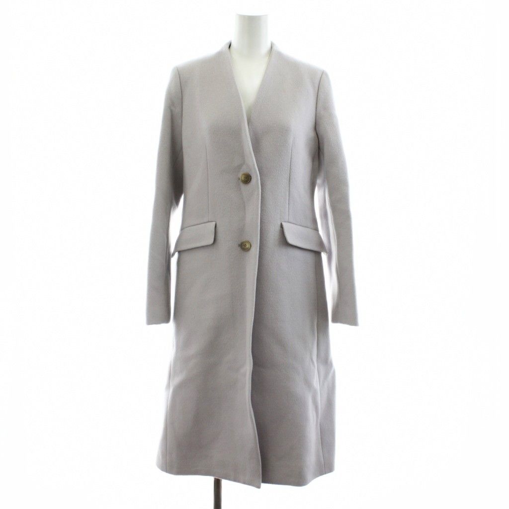 【122】アナイ　ライトビーバー Vカラーコート　A C 122】アナイ ライトビーバー Vカラーコート A C 122】アナイ ライト