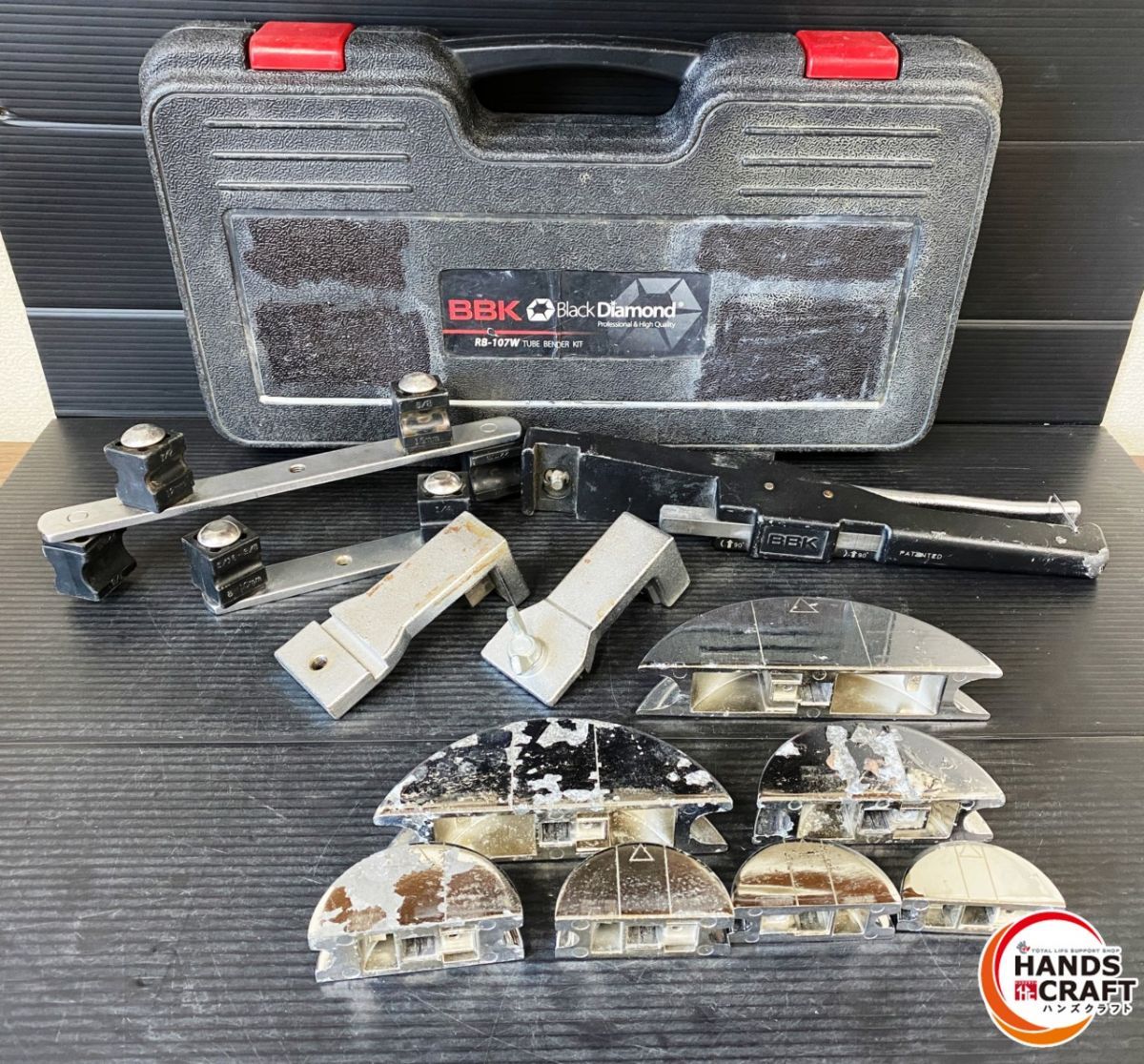 BBK RB-107 W ラチェット式チューブベンダー ホイール×7 ケース付き