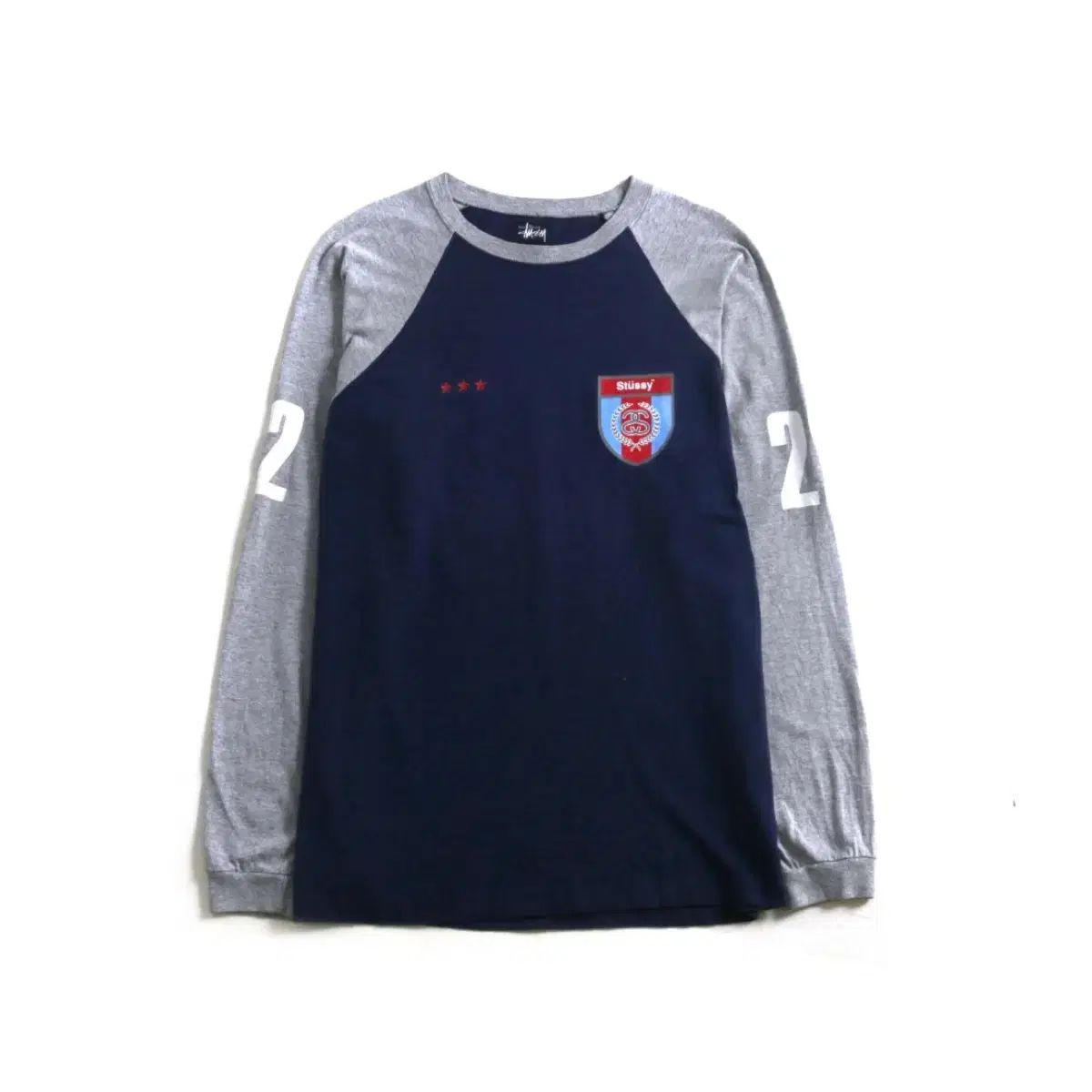 STUSSY ロングスリーブ プリンティングTシャツ