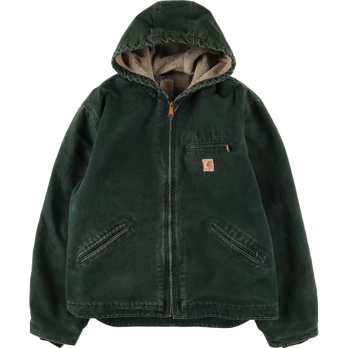 古着 00年代 カーハート Carhartt シエラジャケット ダックフルジップパーカー メンズL相当|eaa 606341