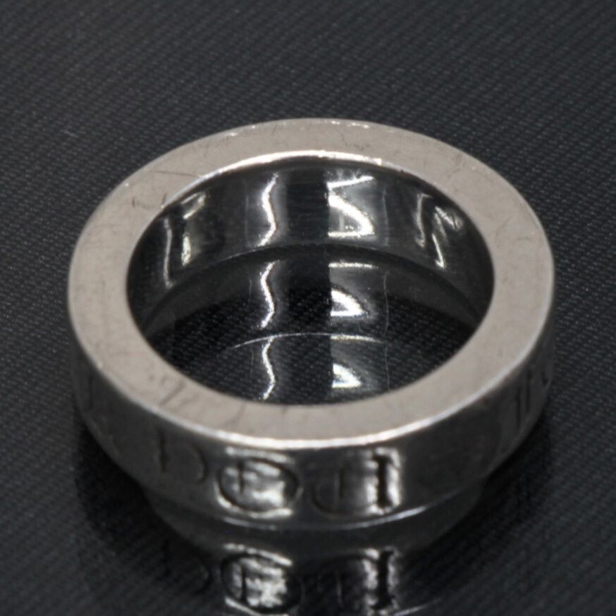 CHROME HEARTS クロムハーツ スペーサーリング 指輪 6 mm FUCK YOU メンズ シルバー SV 925 約13号 101733