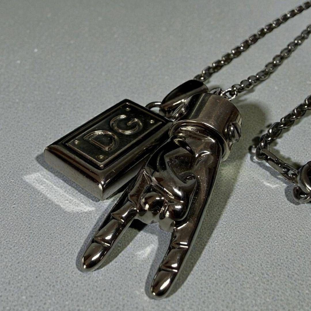 archive DOLCE-GABBANA necklace metal logo ドルチェ-ガッバーナ ドルガバ ネックレス