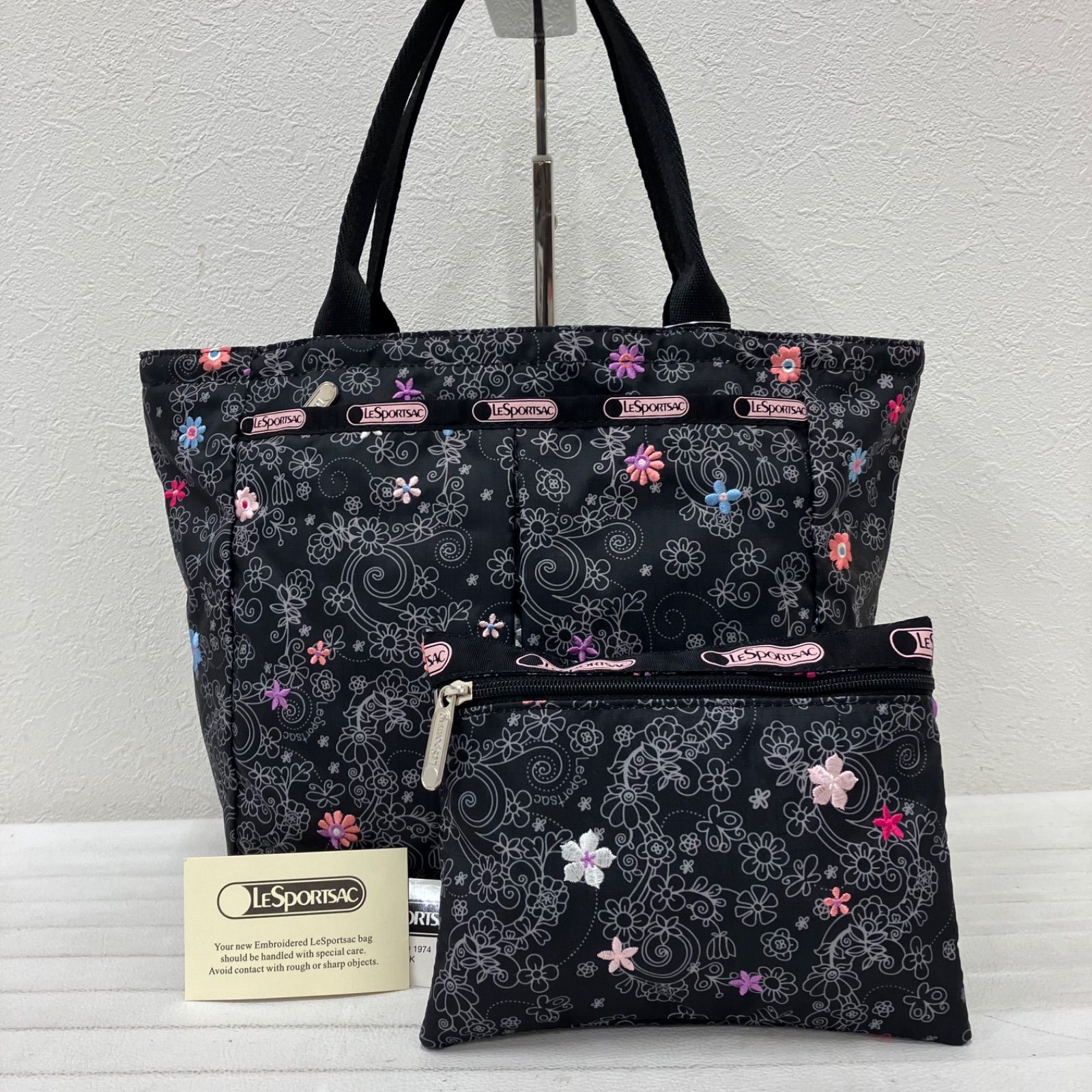 ✨ハワイ限定✨ レスポートサック 花刺繍 ルプティブーケ トートバッグ 