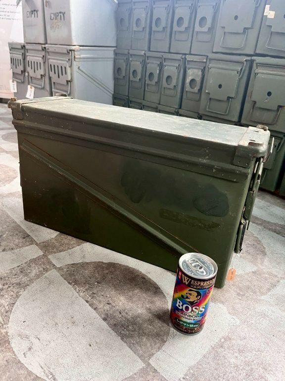 米軍放出品】アンモボックス AMMO BOX PA-120 ミリタリー アンモ缶