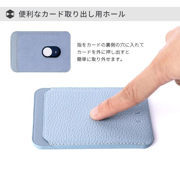 SLG Design マグセーフ対応 フルグレインレザー カードケース ライト