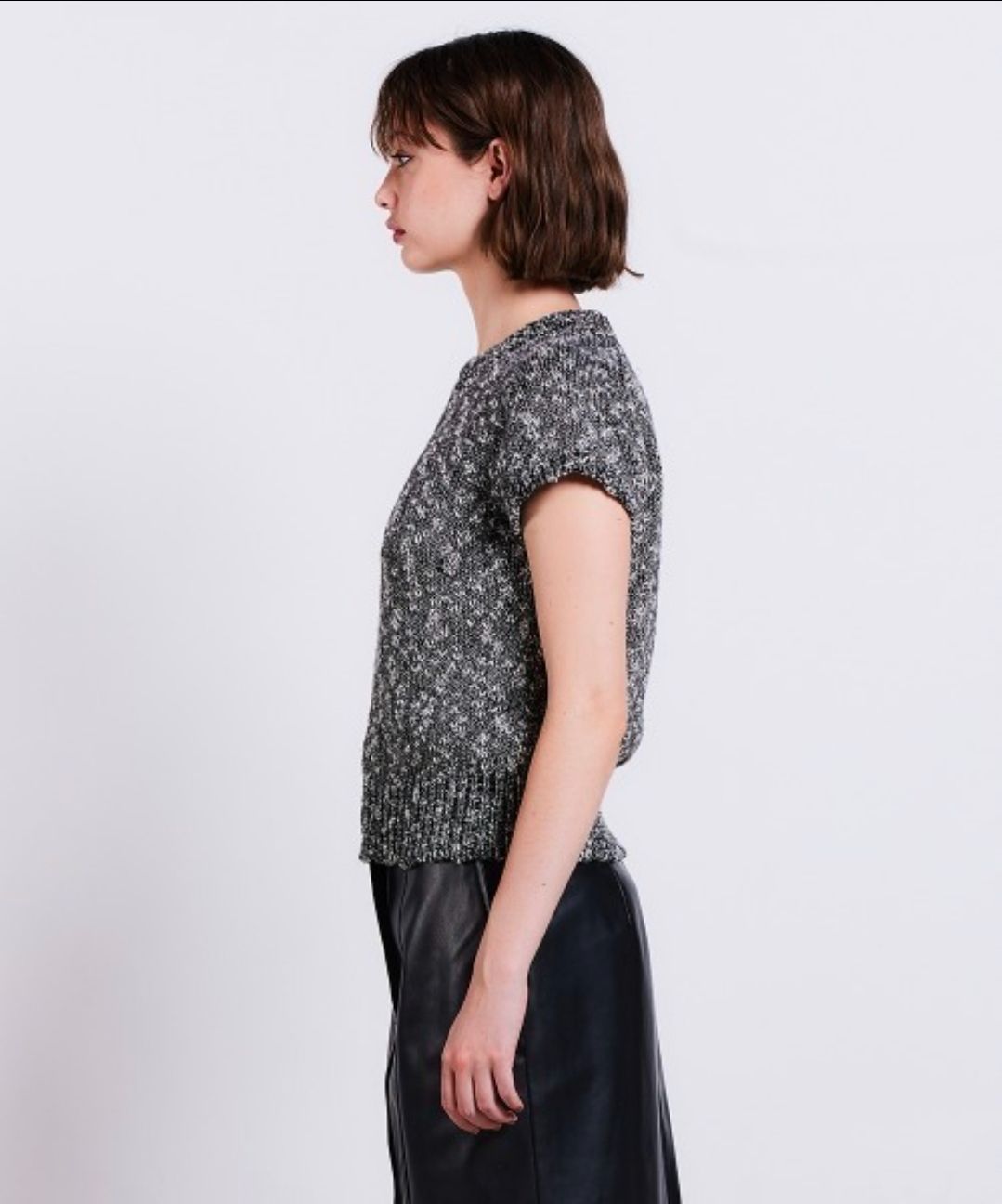 Sov. ソブ ダブルスタンダードクロージング 半袖 ニット トップス