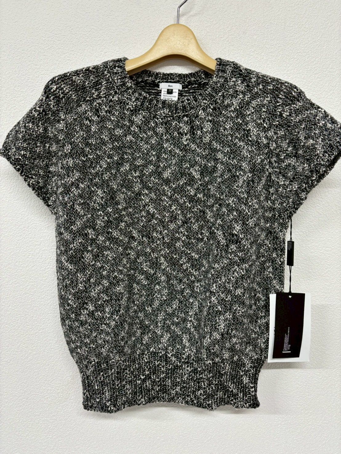 Sov. ソブ ダブルスタンダードクロージング 半袖 ニット トップス