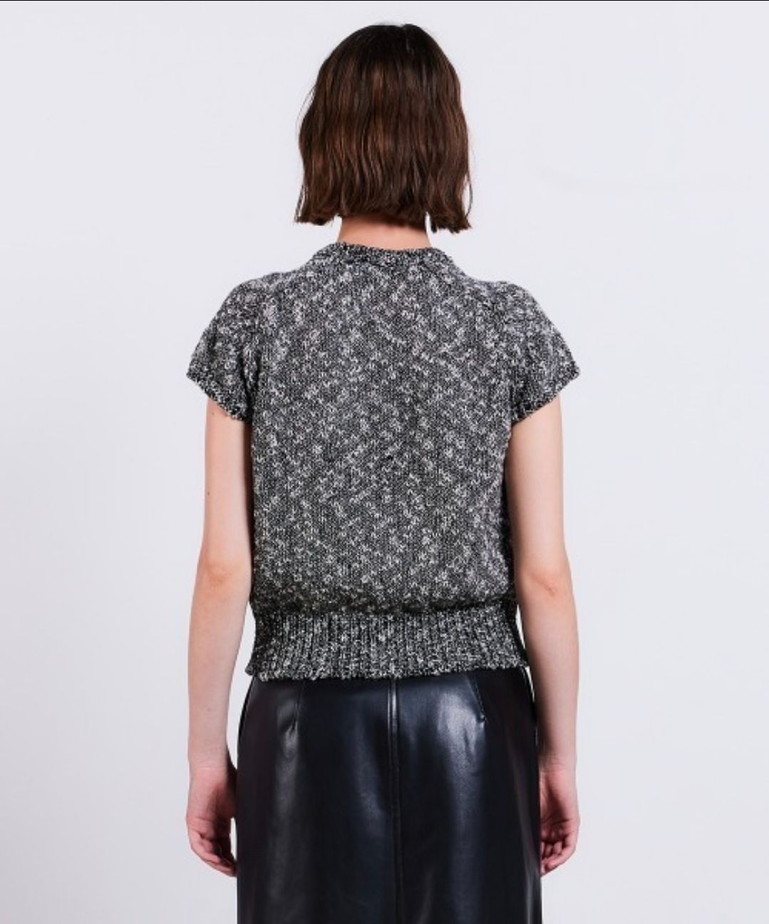 Sov. ソブ ダブルスタンダードクロージング 半袖 ニット トップス