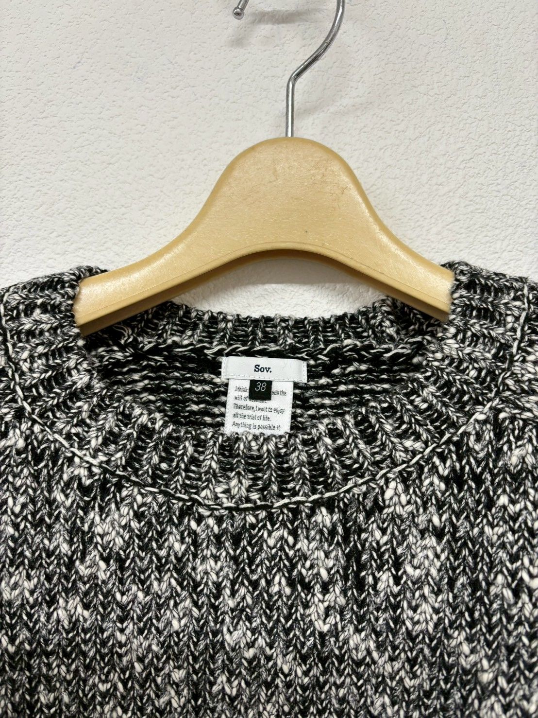 Sov. ソブ ダブルスタンダードクロージング 半袖 ニット トップス